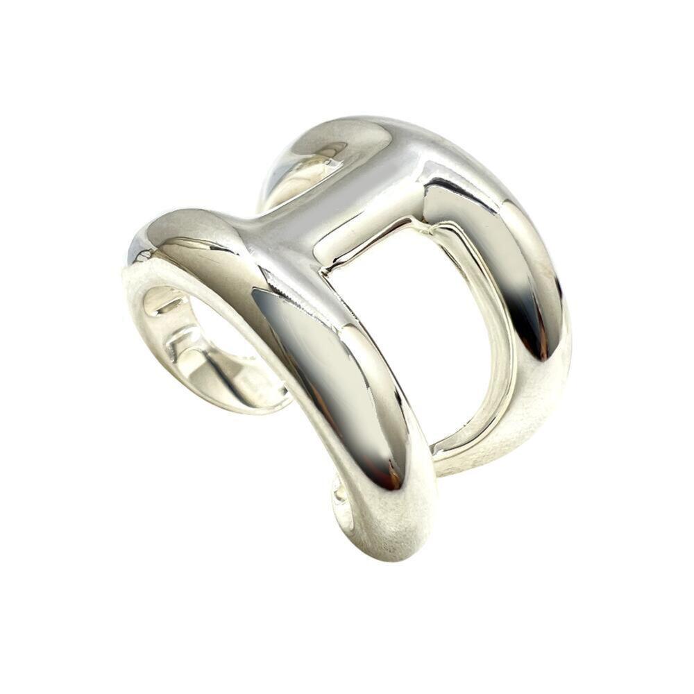 HERMES Silver Ring